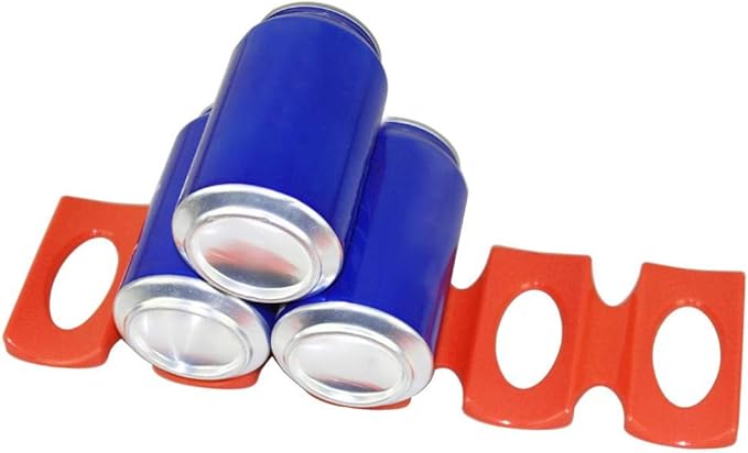 Fdit Bottle Stacking Mat, Foldable Silicone Bottle and Can , Can Holder Rack Space Saver Organizer for Refrigerator, Pantry, Countertop, Cabinet