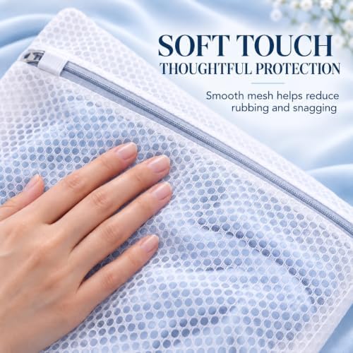 12PCS Laundry Bags Mesh Wash Bags,12X16IN Mesh Laundry Bags - Image 3