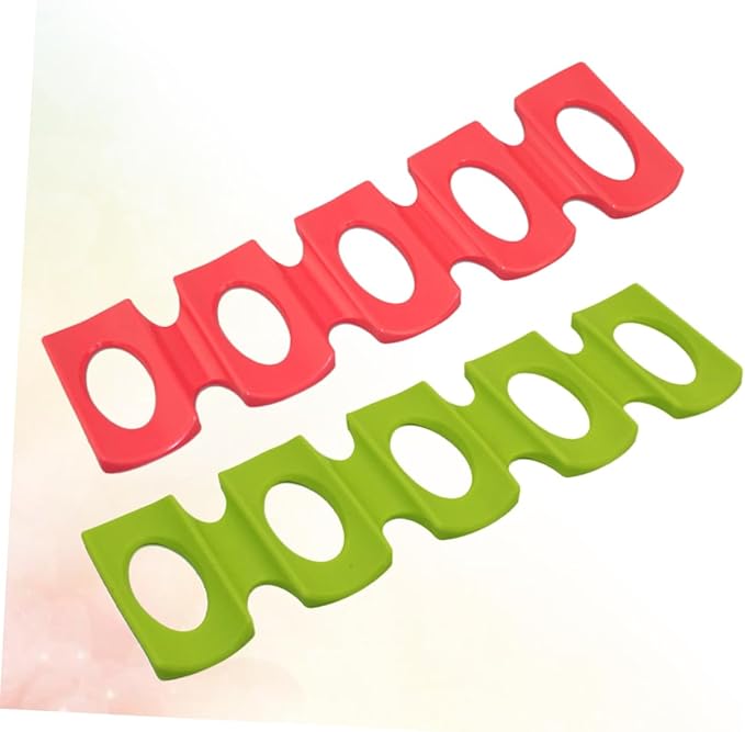 IMIKEYA 2pcs Silicone Beer Pad Organizer for Refrigerator Home Bar Stacking Mat for Drinks Wine Bottles Cans and Easy to Clean Silicone Beverage Storage