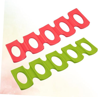 IMIKEYA 2pcs Silicone Beer Pad Organizer for Refrigerator Home Bar Stacking Mat for Drinks Wine Bottles Cans and Easy to Clean Silicone Beverage Storage