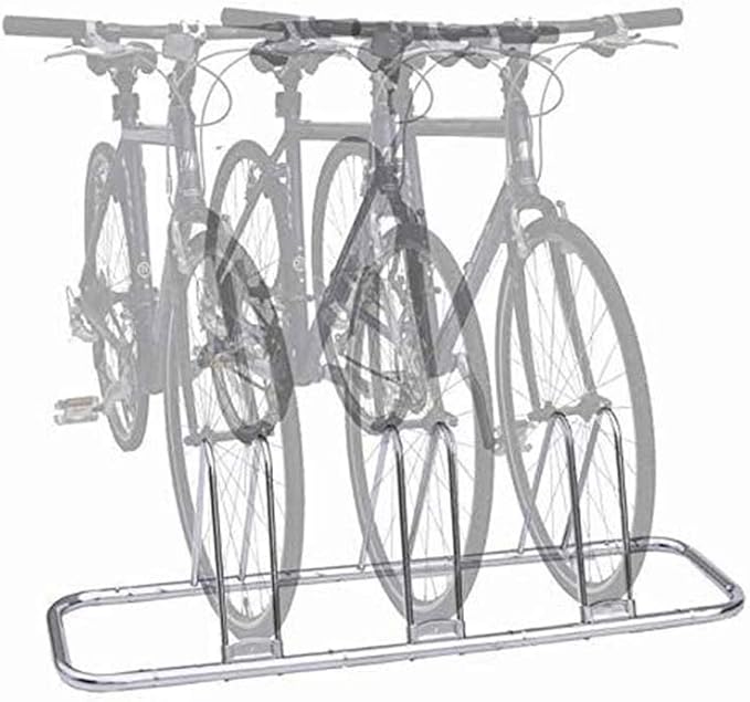 Sparehand 4 Bike Parking and Organization Solution - Freestanding Bike Stand for Parking Storage - Outdoor and Indoor Bike Rack