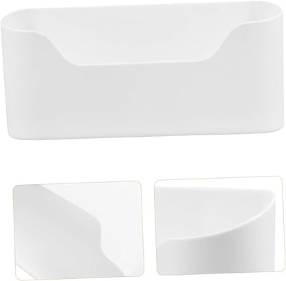 2pcs Wall Mount Kitchen Shelves under Sink Organizer Adhesive Cabinet Door Storage Fridge Drink Organizer