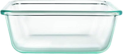 Snapware Total Solutions (2-Pack, 1 & 4 Cup) Glass Food Storage Containers Set, Airtight & Leakproof Locking BPA-Free Lids, Freezer Dishwasher Microwave Safe
