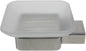 QT Modern Bathroom Soap Dish - Extremely Stylish Made from 304 Brushed Stainless Steel - Water and Rust Proof, Wall Mounted, Easy to Install