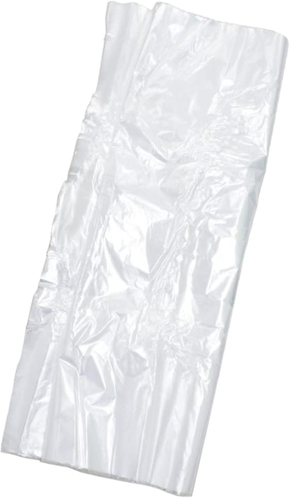 100 Pack Garment Bag,Transparent Clothing Cover, Storage Bag for Short or Children's Clothing (55 * 80)