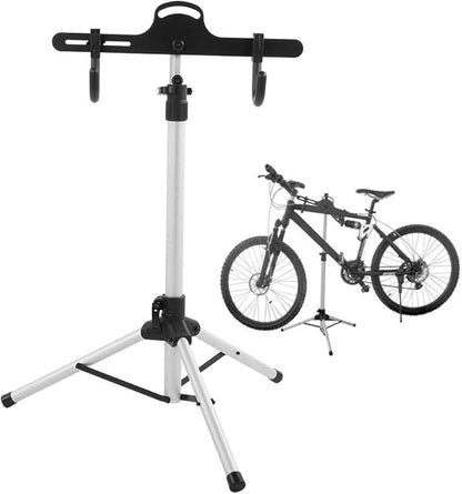 Triangle Bike Hanging Rack, Adjustable Repair Display Stand for Road Bike Parking