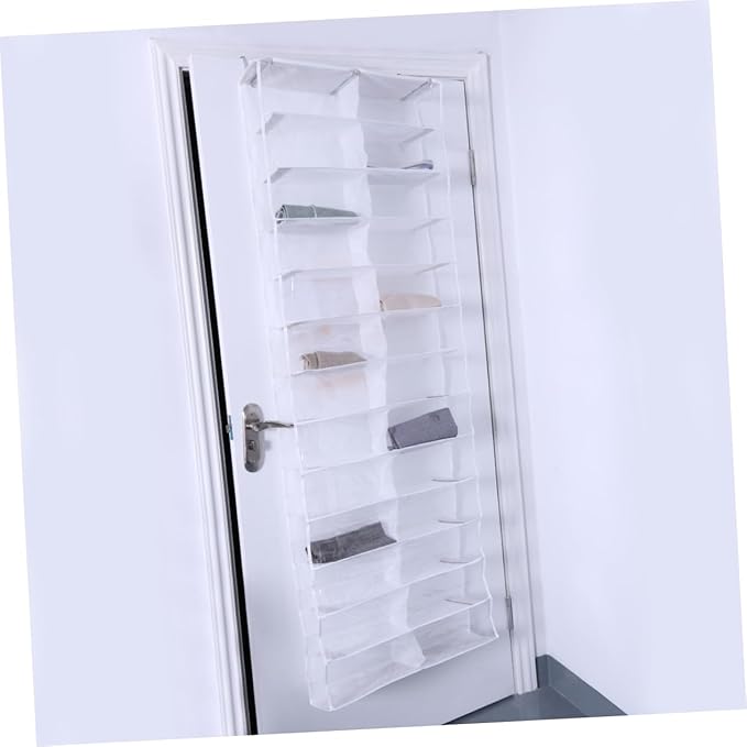 Levemolo Shoe Storage Bag 26 Pockets Door Organizer Closet Storage for Shoes Belts