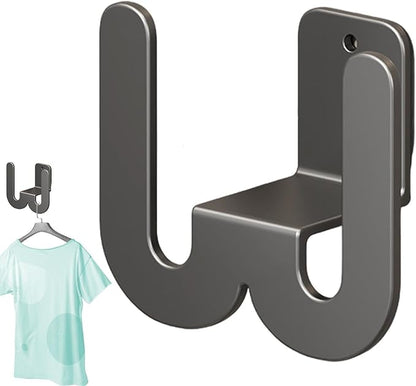 Slipper Hook Hanger - Slipper Storage Organizer Hanger, Wall Mounted Shoe Rack | Perforation- Wall Mounted Storage Hooks for Hallway, Living Room, Shoes Slipper Holder Storage Organizer