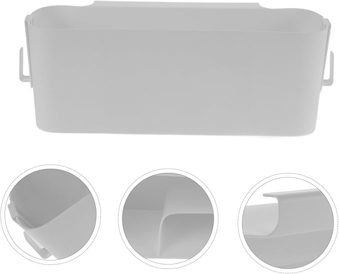 Operitacx Bedside Hanging Organizer Basket Dormitory Bed Storage for Remote Phone Glasses Sundries Easy to Install Bedside Container for Bunk Beds College