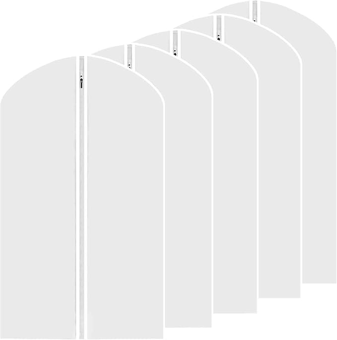 M MOACC Large Garment Bags Lightweight with Zipper for Closet Storage and Travel