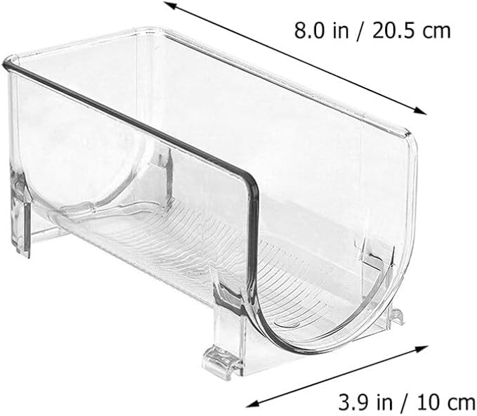 Cabilock Stackable Drawer Style Wine Rack 2-Pack 8.07X3.93X4.01In Compact Bottle Holder Organizer for Kitchen Bar Home Party Events
