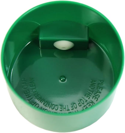 Tightvac - Premium Airtight Herb Storage Container - Holds ½ oz to 3 ounces - Keep Your Herbs and Dry Goods Fresh and Flavorful. Clear Green