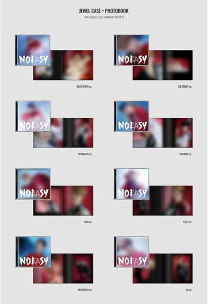 STRAY KIDS - 2nd album NOEASY Jewel Case [No poster] (I.N ver.)
