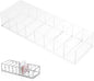 LALAFINA Clipper Case Clipper Case Grooming Clipper Case clipper comb holder clipper comb organizer clipper comb storage Clipper Comb Guard Barber Organizer Clear Display Box