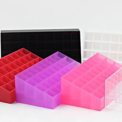 Cabilock Makeup Organizer and Storage Lipstick Storage Case 40 Slots Modern Makeup Pencils Holder Slots