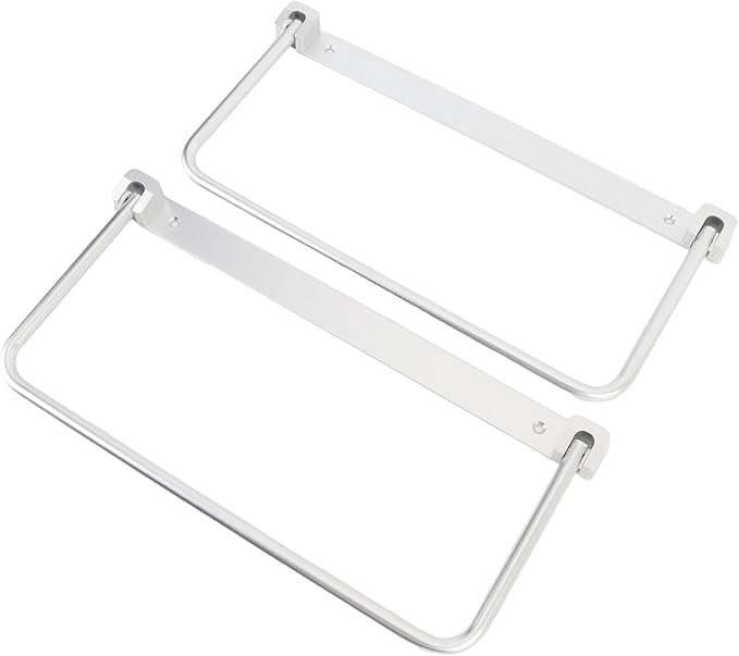 Foldable RV Shoe Rack, Alumiun Alloy Hanging Shoe Storage Shelf for Motorhome Yacht, Wall Mounted Shoe Organizer for RV with Installation Screws, Fitment for RV, Travel Trailer,