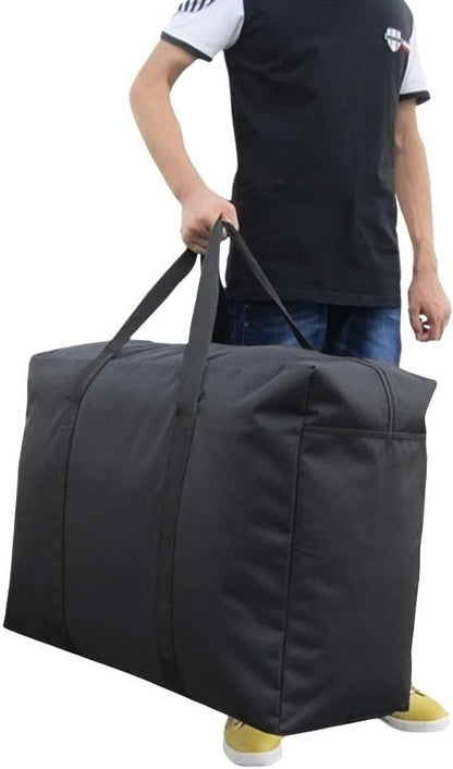 154L Oversized Storage Bag Water-Resistant Space Saving Laundry Bag Garment Closet Storage Organizer Travel Cargo Duffel Jumbo Bags Organizer for Comforter Quilt Bedspread Pillow
