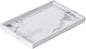 Vanity Bathroom Tray,Perfume Organizer Jewelry Plate Holder White Marble Tray Decorative Ceramic Rectangle Small Tray Serving Tray