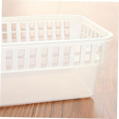 Cabilock Refrigerator Fruit Container Freezer Drawer Organizer Pantry Storage Fridge Bins Kitchen Organizer Compact Sturdy Ventilated for Fruits Drinks Sauce Bottles Random Color