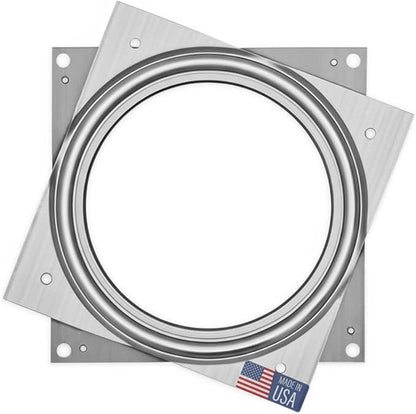 Lazy Susan Hardware, 6 inch, 500 lbs. Load Capacity, Pack of 10 Steel Lazy Susan Turntable Ball Bearing, by Woodpeckers