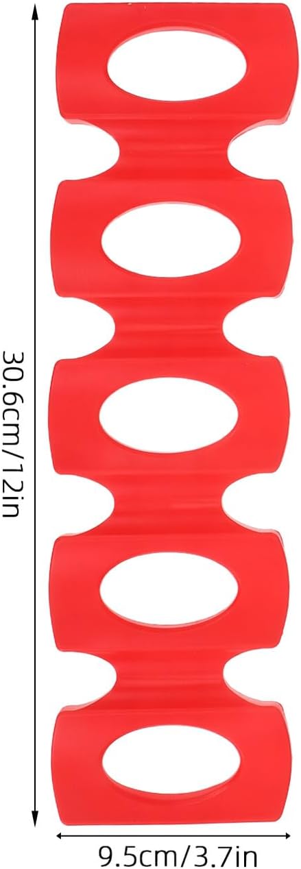 Garneck 2pcs Foldable Silicone Bottle and Can Stacker Mat Non-slip Fridge Beverage Organizer for Pantry Countertop Cabinet Space-saving Horizontal Beverage Storage Rack Compatible with