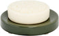 iDesign Ceramic Earth Collection Ceramic Bar Soap Dish, Moss