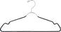Heavy Duty Metal Hangers with Shoulder Notch - Pack of 12 Wire Clothes Hangers, Stainless Steel, Ultra-Thin Space-Saving Design for Coats, Shirts, Dresses - Perfect for Closets and Laundry Rooms