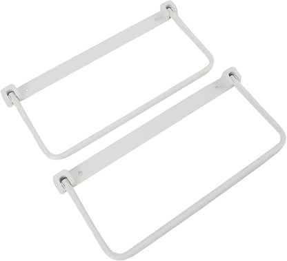 Foldable RV Shoe Rack, Alumiun Alloy Hanging Shoe Storage Shelf for Motorhome Yacht, Wall Mounted Shoe Organizer for RV with Installation Screws, Fitment for RV, Travel Trailer,