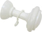 Gardinia Plastic Scarf Holder with Hooks 8 cm White ABS