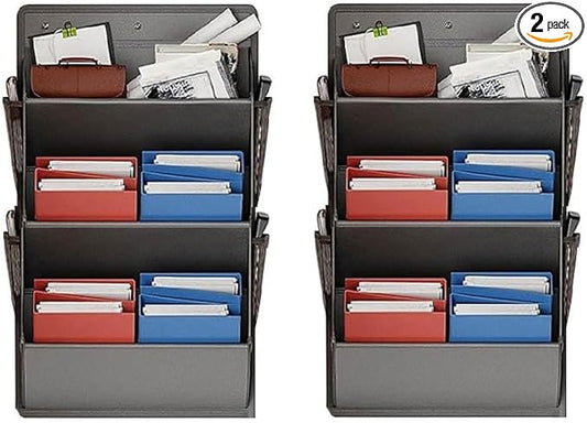 Hanging Shoe Storage Organizer for Motorhome, RV Door Organizer with 3 Compartments,Camper Van Accessories For Motorhome Shoes Storage,Motorhome Essentials,caravan storage solutions (2, 3 tier grey)