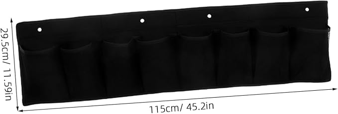 Alipis Rv Shoe Storage Bag Bedside Hanging Organizer with Breathable Nonwoven Fabric Capacity for Shoes and Items Space Saving Design for Rv and Home Use