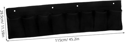 Alipis Rv Shoe Storage Bag Bedside Hanging Organizer with Breathable Nonwoven Fabric Capacity for Shoes and Items Space Saving Design for Rv and Home Use