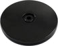 Small Mini Turntable Organizer 4 Inch, Black Acrylic Rotating Turntable Platter Swivel Plate Tray for Pantry Cabinet Spice Rack Cake Table Makeup