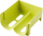Amosfun Fridge Beverage Holder Organizer for Cans and Bottles Portable Storage Rack for Home and Bar Stackable Design Green for Efficient Space Use