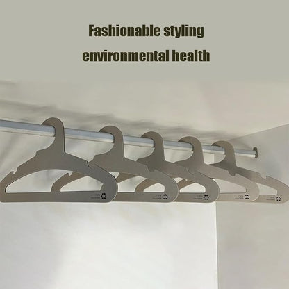 17" Eco-Friendly Cardboard Hangers for Adult Clothes - 50 Pack of Durable, Recyclable Paper Coat Hangers - Perfect for Storage and Drying of Men's and Women's Clothing
