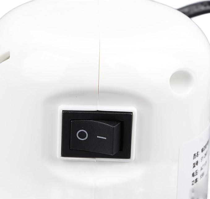 Powerful White Electric Storage Bag Pump for Efficient and Easy Compression of Vacuum Bags