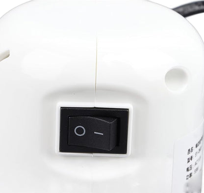 Powerful White Electric Storage Bag Pump for Efficient and Easy Compression of Vacuum Bags