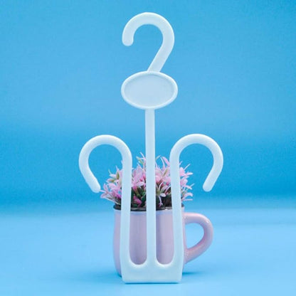 LIOOBO Pack of 15 Shoe Display Hook Shoes Drying Rack Plastic Hanger for Shop Home Supermarket Mall