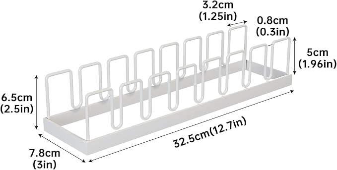 2 Pack Hat Stand for Baseball Caps Display and Organizer, Hat Holder, No Install Hat Organizer for 14 Baseball Caps for Bedroom, Closet, Dresser (White, Normal)
