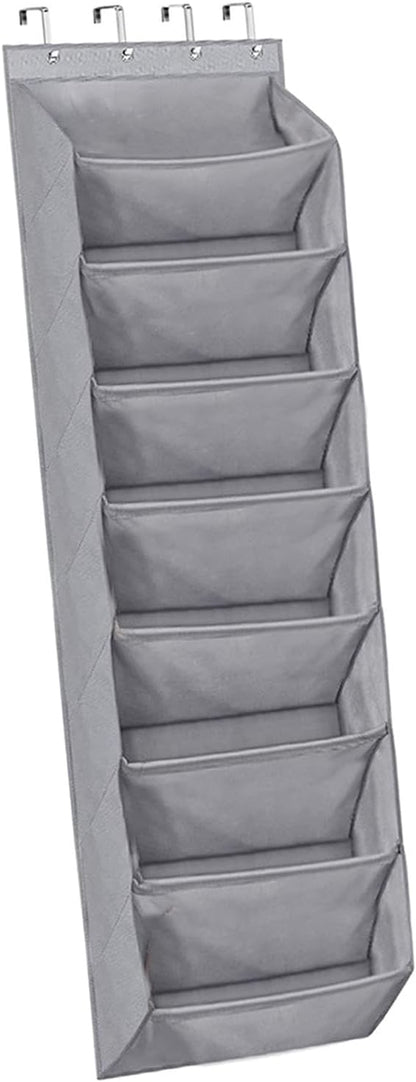 Over The Door Shoe Organizer 8 Tier Shoe Holder for Narrow