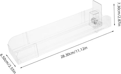 PRETYZOOM Retail Display Pushers Supermarket Shelves Beverage Organizer Soda Can Dispenser for Fridge