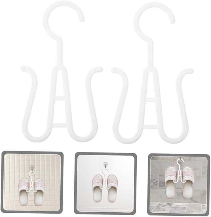 SOLUSTRE Wardrobe Hanging Storage Pcs Shoes Organiser Drying Shoe Rack Sturdy Hanger Holder Organizer