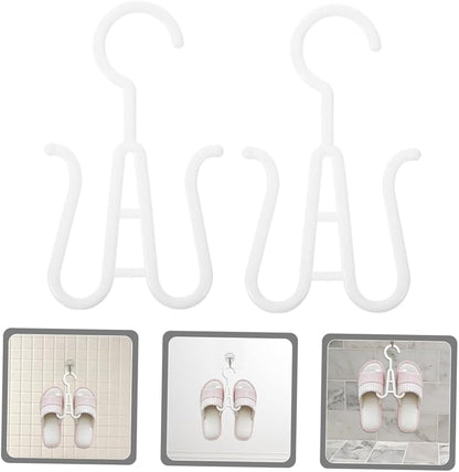 SOLUSTRE Wardrobe Hanging Storage Pcs Shoes Organiser Drying Shoe Rack Sturdy Hanger Holder Organizer