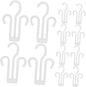 GLEAVI 50pcs Hanging Shoe Rack Drying Leggings Organiser Hanger Compact Storage Organizer for Shoes