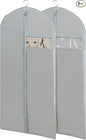 Garment Bags for Travel, 50'' Garment Bags for Hanging Clothes, Suit bag (Set of 2, 23.3'' X 50'')