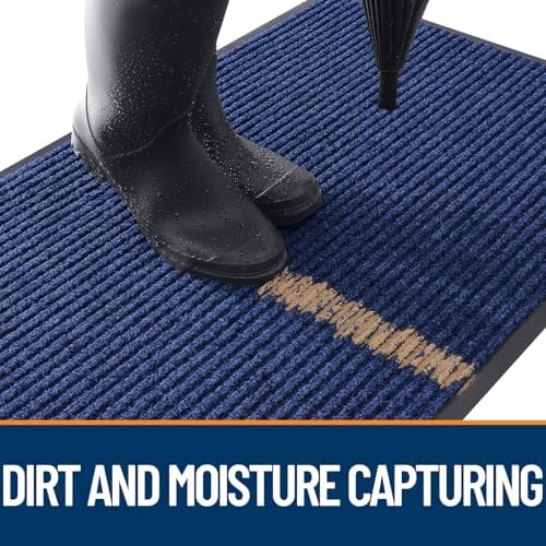 OLANLY 2-Pack Front Door Mats 29.5x17, Waterproof Heavy-Duty Doormats - Image 5