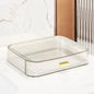 Stackable Makeup Organizer Drawers, Bathroom Vanity Organizers and Storage, Ideal for Desk and Dresser Countertops, Great for Cosmetics, skincare, Lipsticks, Nail Care -Clear