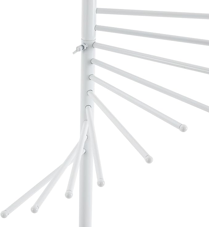 Scarf Display Stand, Spiral Scarf Display Rack Iron Scarf Organizer Stand, Freestanding Scarf Display Holder Scarf Rack Towel Rack Ties Belt Pants Hanging Rack for Home, Clothing Store, Boutique