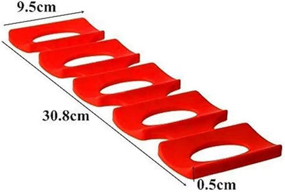 Drink Dispenser for Fridge - Water Bottle Organizer Soda Can Organizer for Refrigerator Space Saver Beverage Can Storage Holder Foldable Silicone Beer Can Stacker Fridge Mat 2 Pcs