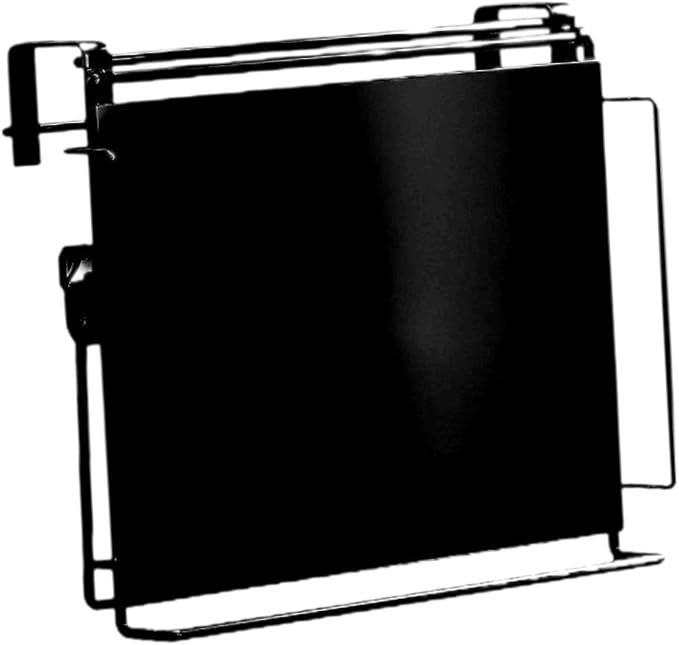 Organizer for Cabinet Doors, Foldable Storage Solution for Kitchen and Pantry, Black